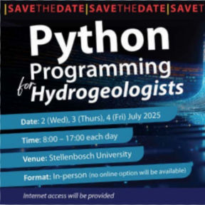 » A course on Python for Hydrogeologists (2 – 4 July 2025) | IAH ...